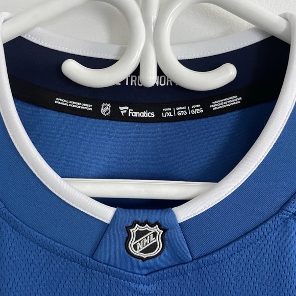 Winnipeg Jets Hockey Jersey Youth L/XL Fanatics Breakaway New - Picture 3 of 5